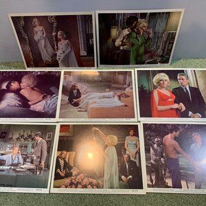 8 Real 1968 “The Legend Of Lylah Clare” Lobby Card Set  Kim Novak  Movie Posters